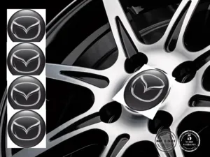 Mazda Nabenaufkleber Stil Individuelle Dome-Labels